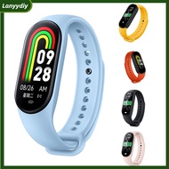 lA M8 Smart Watch Sleep Heart Rate Blood Pressure Blood Oxygen Monitor IP67 Waterproof Fitness Pedometer Watch For Smart