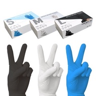 Nitrile gloves latex gloves 100 pieces M