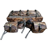 LMG ATV Rear Carrier Cargo Bag Storage ( 1 Set of ATV Rear Carrier Bag Only )
