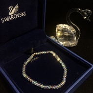 Swarovski bracelet + 10k gold