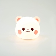 Milk Mocha Bear Squishy Night Light - Milk