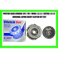 EXEDY CLUTCH KIT SET PROTON SAGA ISWARA 8V / 12V / WIRA 1.3,1.5 / SATRIA 1.3,1.5