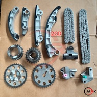 High Quality 1GD 2GD 2.4L Engine Timing Chain Kit Set NEW For Toyota Hilux REVO GUN125 , Fortuner VR