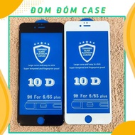 Tempered Glass iPhone 10D Full Screen For 6 / 6S / 7 / 8 / Plus / X - Super Durable - New Design - With Real Video