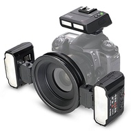 Meike MK-MT24 Macro Twin Lite Wireless Remote Flash with TTL Transceiver/Trigger for Nikon D1X D2 D8