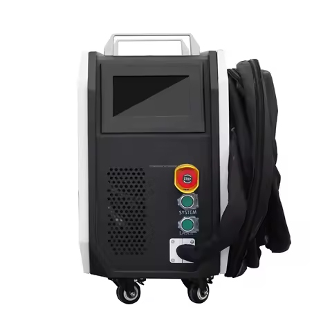 100W 300W 500W 5mj 15mj Pulsed Laser Cleaning Machine for Rust Removal Non-consumable Cleaning