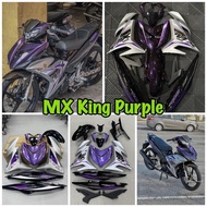 COVERSET Y15 MX KING PURPLE CUSTOM MX KING PURPLE VIETNAM VDOCTOR MAGICBOY Y15 V1 V2 V3