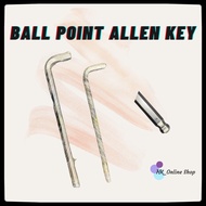1 Piece Ball Point Ended Allen Key / Ball Ended Allen Key [ 8mm  &  10mm ]