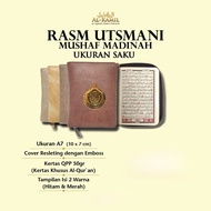 [Size A7] Al-Quran Utsmani Madinah Al-Kamil Al-Quran Mushaf Usmani Alkamil Pocket HC [Alida]