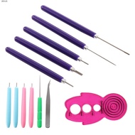 VEXUS 12PCS Paper Quilling Tools, Paper Craft Paper Curling Quilling Needle Kit, Paper Strips Multi 