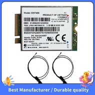 【NEW】Em7455 LTE 4G Card+Antenna Gobi6000  00JT542 01AX756 Kit for  T460 T460P L560 Yuga 260 P50 P70 