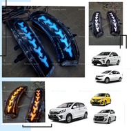 Perodua axia bezza myvi 2011-2017 myvi  lagi best icon wish side mirror led running signal winker la