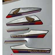 (HIGH QUALITY PARTS HXX88-20) Purple win100 95 stamp set