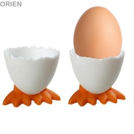 ORIENMY 1/2/4Pcs Egg Cup Holder Cute Opener Creative Eggs Container