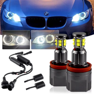2x120W LED Car Halo Rings Angel Eyes Bulbs For BMW 1 3 5 X Z Series E60 E70 X5 E71 X6 X6M E89 E81 E8