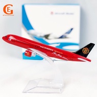 Manchester United A320 Aircraft Model Air Asia Airbus 320 Die Cast Metal Airplane Plane Model with D