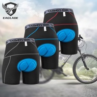 EAGLADE Cycling Shorts with For Men Breathable Quick Dry Stretchable QX01 in Grey E05