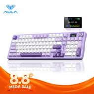 AULA S98 Pro wireless mechanical keyboard 96 keys hot-swappable tri-mode BT 2.4G USB gaming
