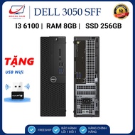 Dell Optiplex 3050 SFF Core i3 6100 / 8G Ram / 256GB SSD - Free Wifi USB