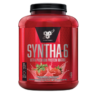 Bsn 畢斯恩 SYNTHA-6 頂級綜合乳清蛋白粉 草莓奶昔 5磅  2.27kg  1桶
