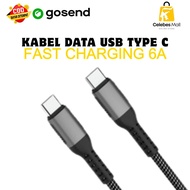 Cable Data Type C 6A Fast Charging 66W