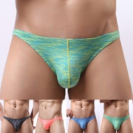 Mens Sexy Lingerie Multicolor Low Waist G-String Thong Pouch Briefs Underwear