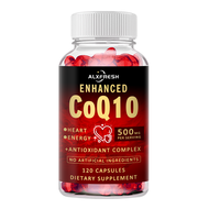 CoQ10 200mg High-Absorption Capsules for Cellular Energy Cardiovascular Health Supplement Non-GMO wi