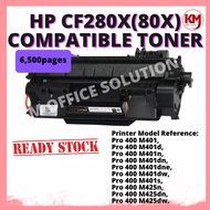 Compatible Toner HP CF280A 80A Laser 400 M401 M401d M401n M401dn M401dne M401dw M401s M425n M425dn