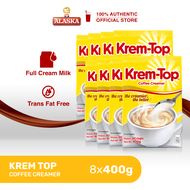 Alaska Krem-Top Non-Dairy Coffee Creamer 400g | Set of 8
