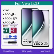 Original AMOLED For Vivo Y200 5G Y200e 5G Y300 5G LCD Display Touch Screen Replacement