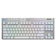 【Logitech 羅技】 G913 RGB TKL (白色茶軸) 無線 機械式短軸 電競鍵盤 中刻