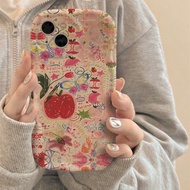 Cute Doodle butterfly Case Samsung S25fe S24 S23fe S21fe S20fe S24 S25 S22 S23 S26 M15 M14 M54 M34 F