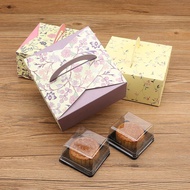 HANDLE MOONCAKE PAPER BOX/EGG TART PAPER BOX/FOOD BOX