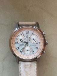 Citizen 星辰手錶 watch chronograph 粉紅pink duratect