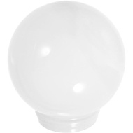 Angoily Penutup Lampu Bulat Akrilik Putih 4 Inci untuk Penggantian Lampu Siling, Dinding, Tiang Lamp