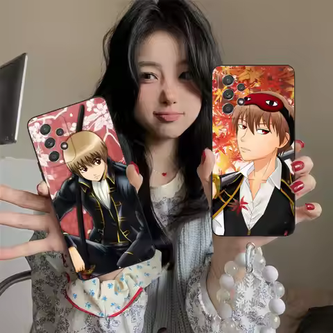 Gintama Okita Sougo Phone Case for Samsung Galaxy M55 54 42 35 34 33 32 23 22 15 14 13 12 F55 5G Sof