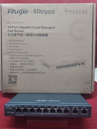全新行貨：銳捷 Reyee RG-EG210G-P 10埠千兆PoE路由器