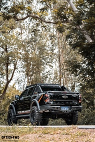 OPTION4WD [รุ่นใหม่!!] กันชนท้าย รุ่น FIGHTER สำหรับ FORD RAPTOR  NEXT GEN 2022 ของแท้ 100% ส่งตรงจา