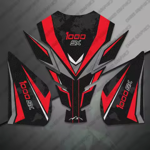 Tank Pad Motorcycle Stickers Decals Protector Accessories For Z1000SX Z 1000 SX