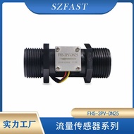 SZFAST Plastic Flow Sensor/Hall Pulse Water Flow Meter/Long Life FHS-3PV-DN25