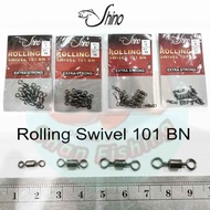 Shino Rolling Swivel 101 BN Swivel Fishing Swivel Heavy Duty