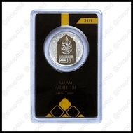 Koin Silver Coin 1 Dirham Edisi Eid Mubarak Malaysia 1441H / 2020