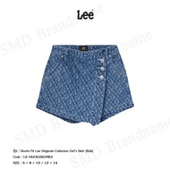 Lee กางเกงยีนส์ขาสั้น รุ่น Shorts Fit Lee Originals Collection Girls Skirt [Kids] Code: LK S424GSKON