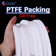 White PTFE Braided Compression Packing Acrylic Fiber Packing ptfe Filled Gland Rope Gland Packing