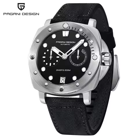 PAGANI DESIGN Mechanical Wristwatches Brand CAL.2C10 watches Sapphire Glass AR coating 200M Waterpro