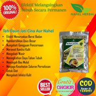 Best Seller Paket 1pcs Obat Diet Murah Original Herbal Ampuh BPOM Teh Daun Jati Cina Aur Awur Hikmah