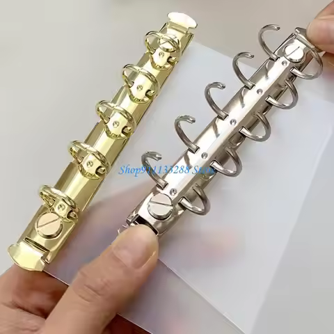 G88D Heavy Duty Side Insert Binding Clip For Journal Planner Notebook Accessories