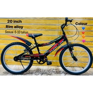 basikal Budak / basikal SIZE 20" / Basikal  BMX / Bicycle kids / BASIKAL KANAK-KANAK UMUR 6 -10 TAHUN- MODEL 2049