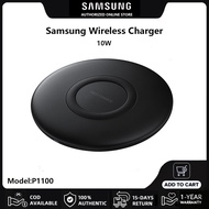 Samsung Wireless Charger Original EP-P1100 10W Qi Smart Fast Charging Adapter with Type C USB Interface For Galaxy S10 S9 S8 Note 10+ 9 iPhone X XR XS 8 Smart Pad