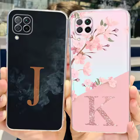 For Huawei P40 Lite Case Nova 7i New Letters Cover Clear Silicone Phone Case For Huawei Nova 7i Nova
